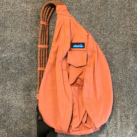 Handbags - Coral colored sling bag